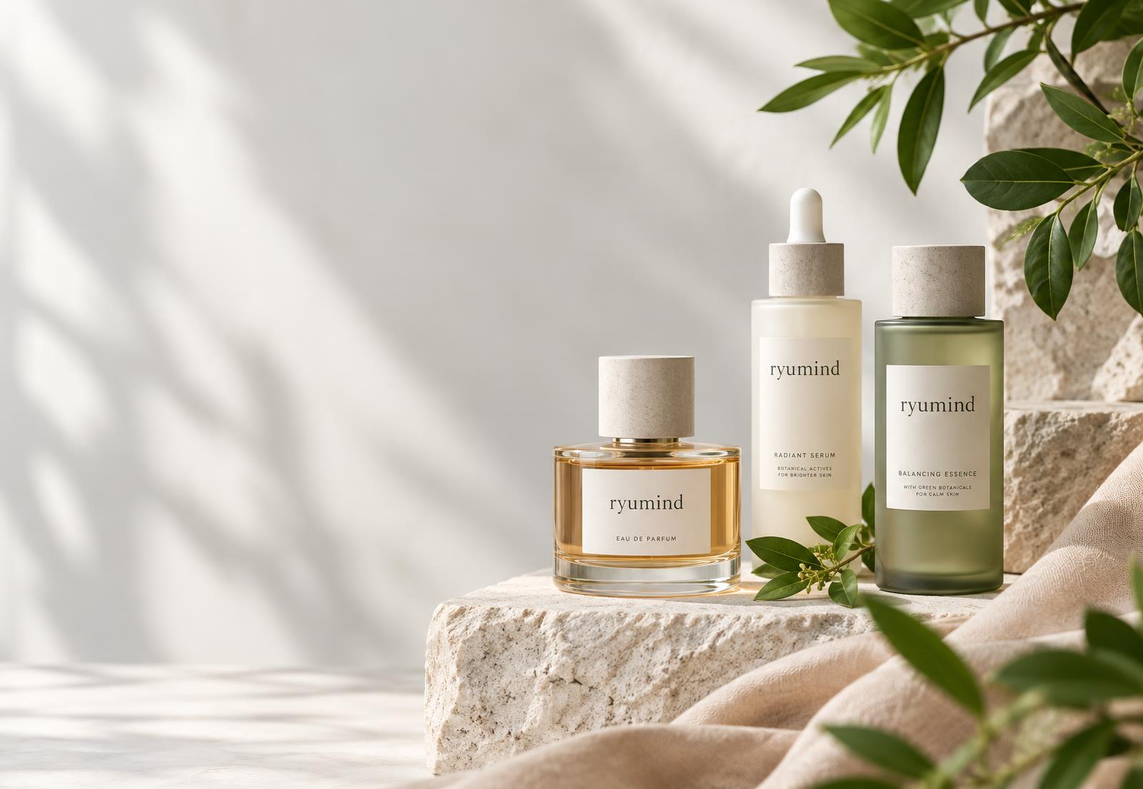 Produk parfum dan skincare ryumind